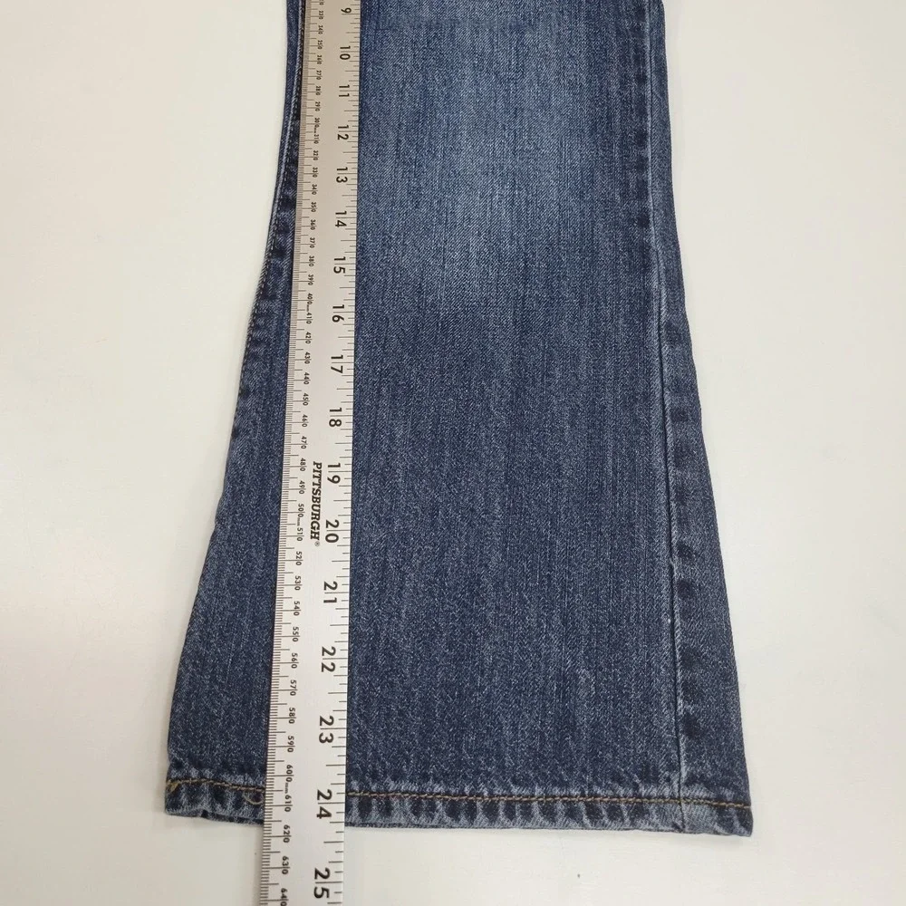 The Children's Place Boys Size 12 Husky Bootcut Jeans Medium Wash Denim